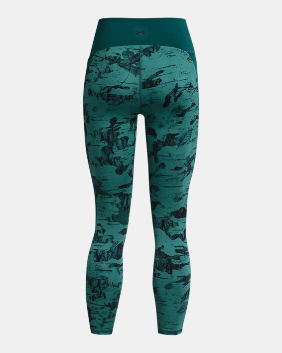 Women's Project Rock Let's Go Printed Ankle Leggings in Green image number 5